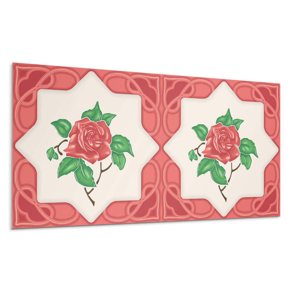 Falpanel Virágkompozíció keretben