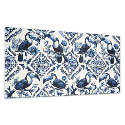 Öntapadó falburkolat Tukán dekoratív csempéken