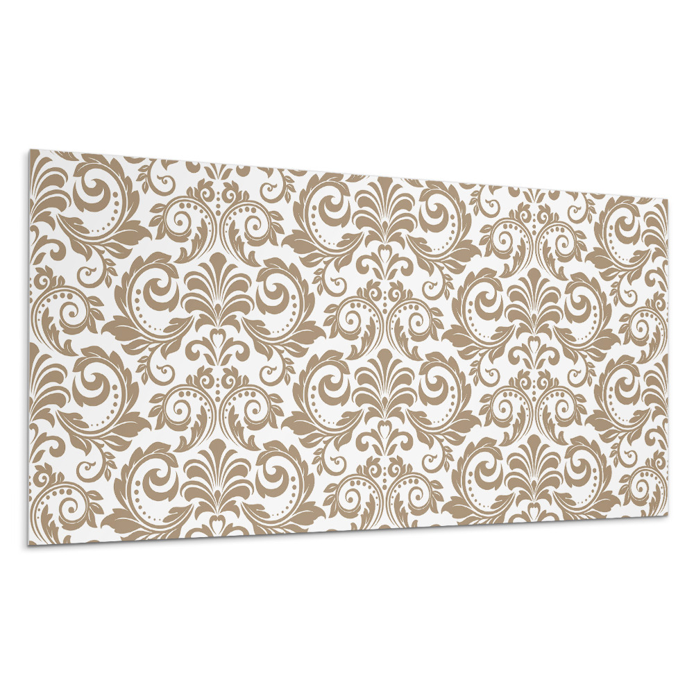 Öntapadó falburkolat Növényi minta díszekkel