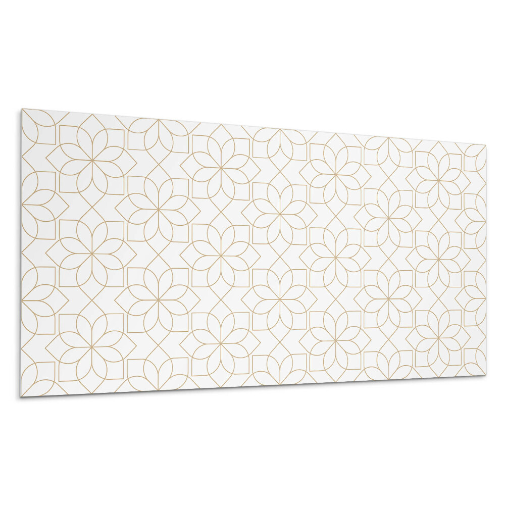 Pvc falburkolat Geometrikus virágmintás