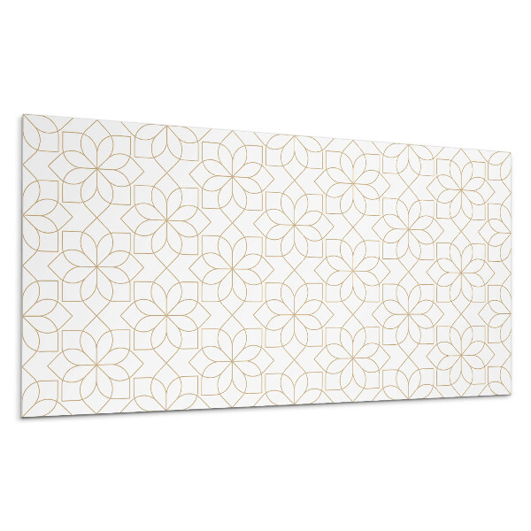 Pvc falburkolat Geometrikus virágmintás