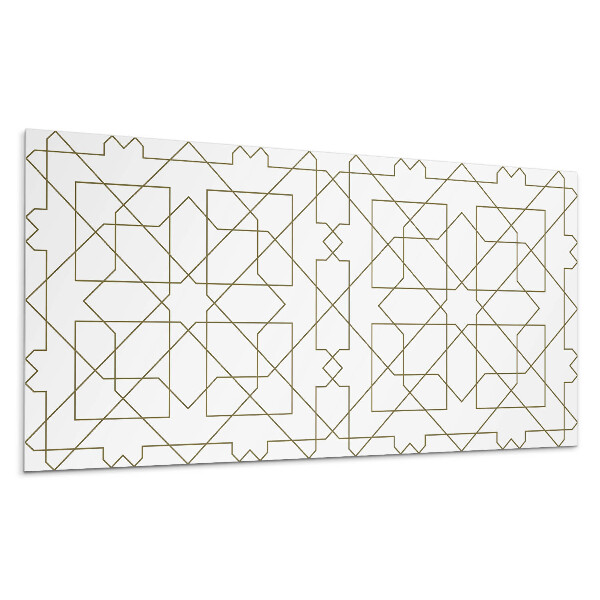 Öntapadó falburkolat Geometriai vonalminta