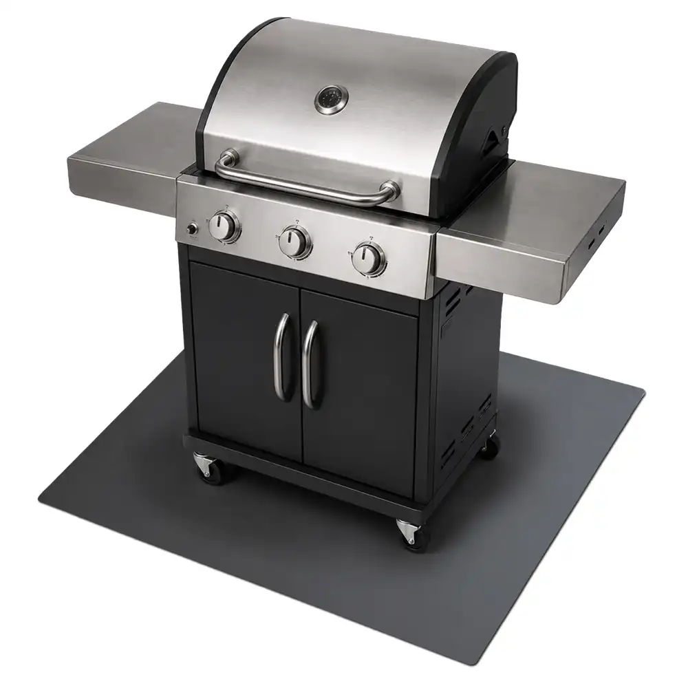 Acél grill alátét téglalap formában 100x80 cm