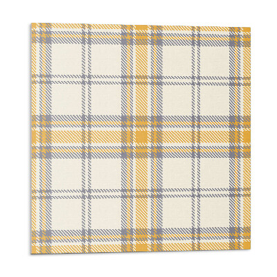 Falpanel Kockás minta geometrikus vonalakkal