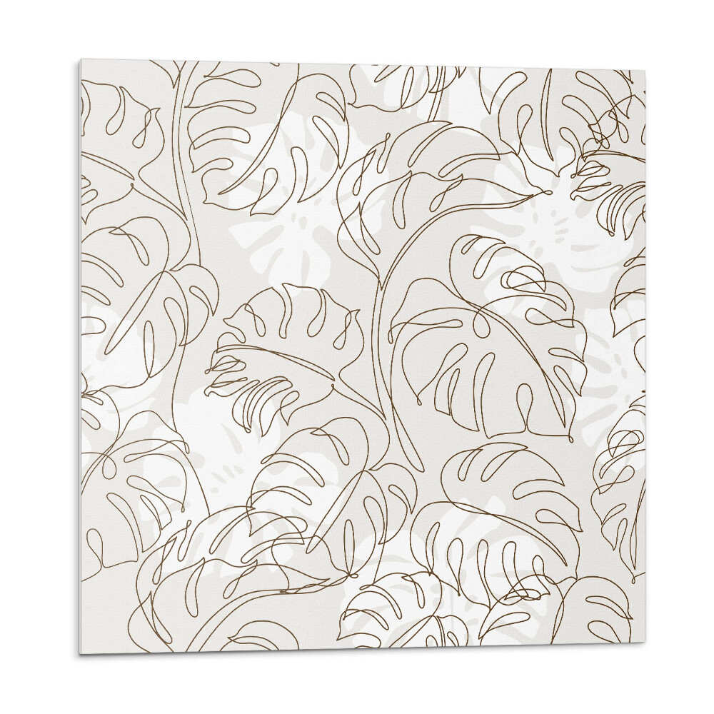 Dekorpanel falra Leveles minta egyenes vonalakban