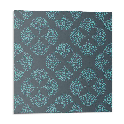 Pvc falburkolat Virágmotívum körökkel