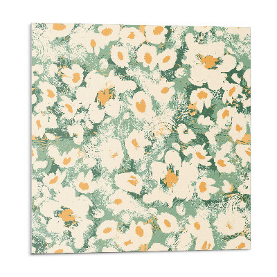 Öntapadó falburkolat Virágmotívum