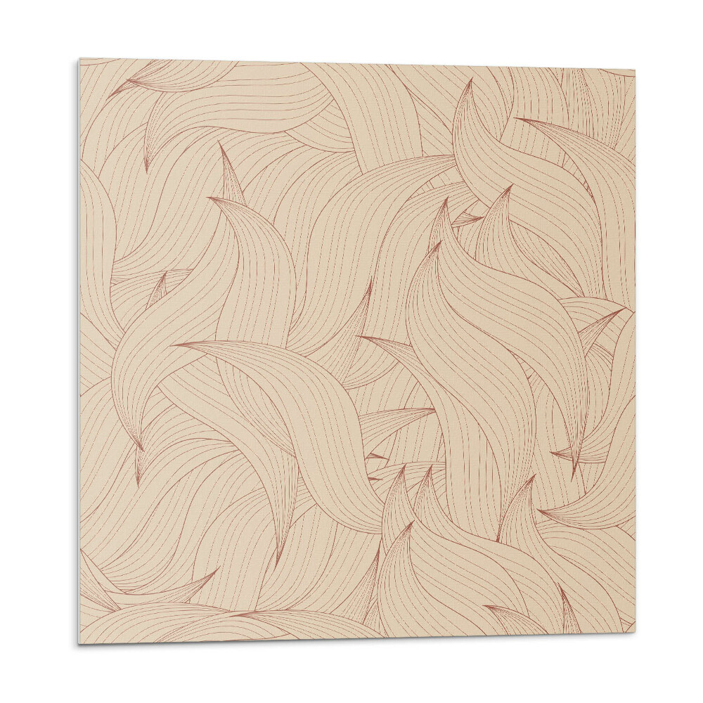 Falpanel Hullámos vonalminta