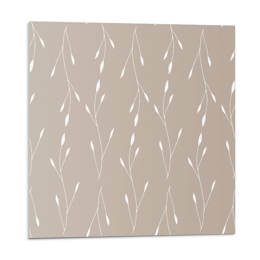 Pvc falburkolat Finom levelek virágmotívuma