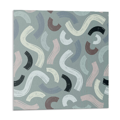 Dekorpanel falra Hullámok és vonalak absztrakt stílusban