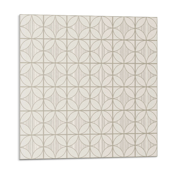 Dekorpanel falra Kerek minta geometrikus stílusban