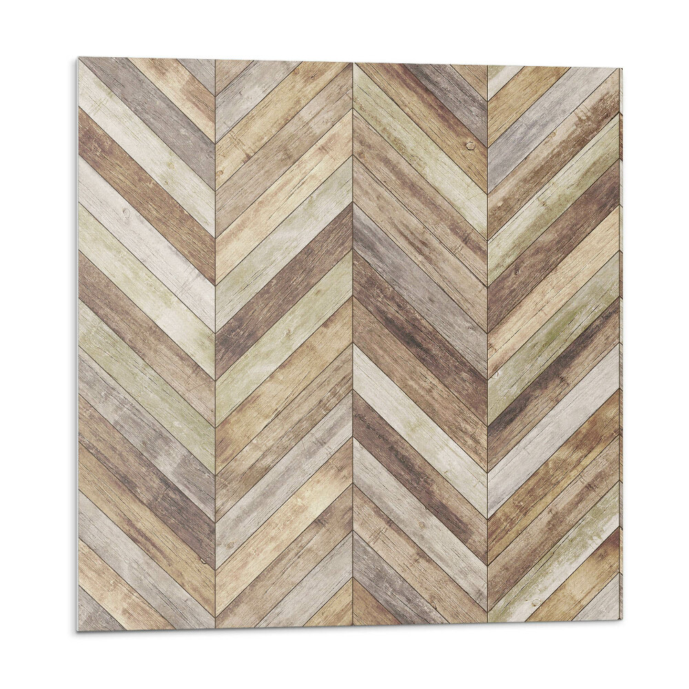 Pvc falburkolat Halszálkás minta fa deszkákból