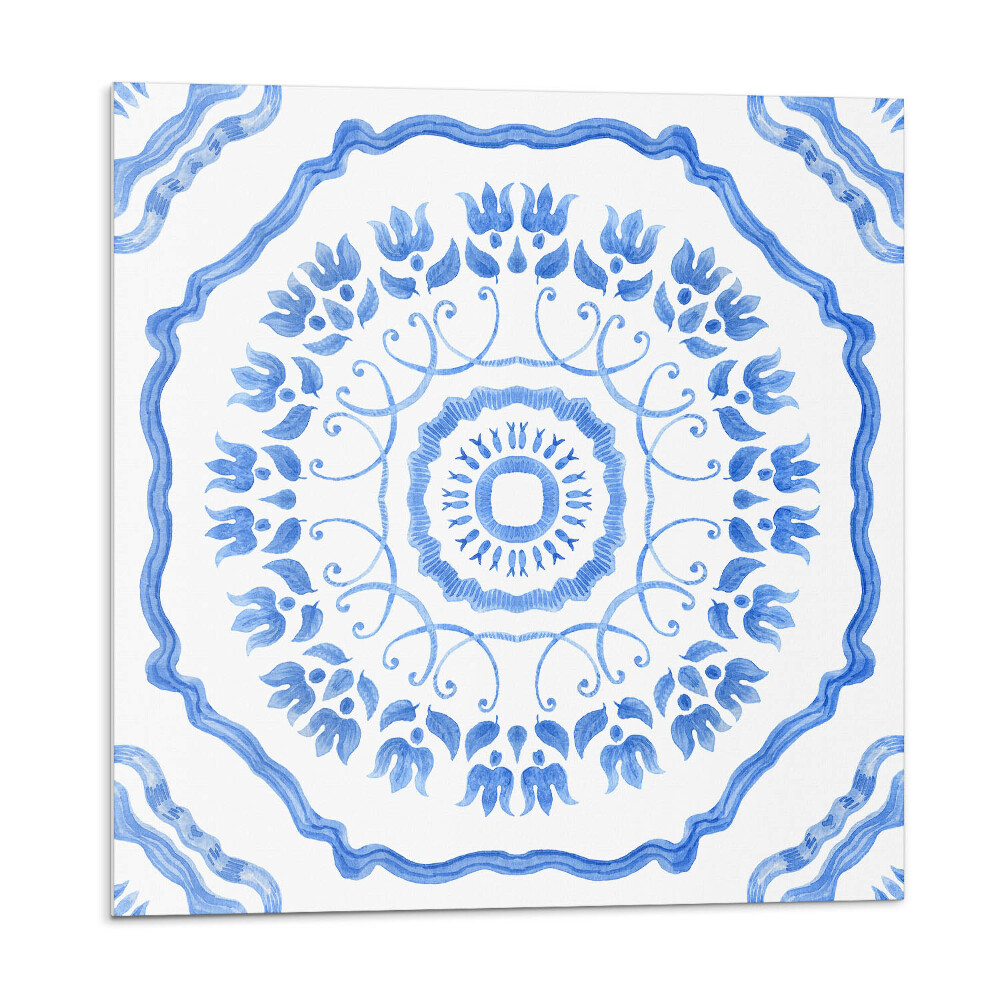 Öntapadó falburkolat Virágminta körben