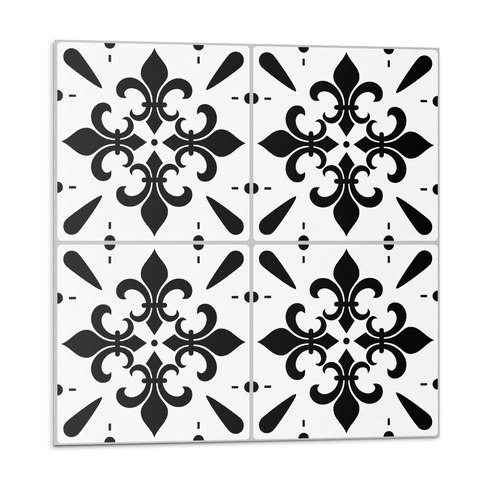 Dekorpanel falra Virágos díszítések finom részletekben