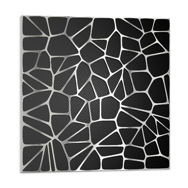 Falpanel Absztrakt mozaik geometriai alakzatokban