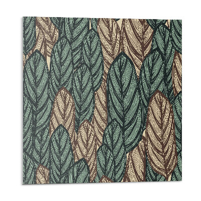 Dekorpanel falra Levél motívum