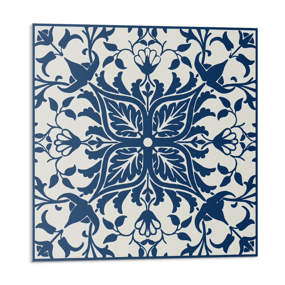 Dekorpanel falra Virágkötészet levelekkel