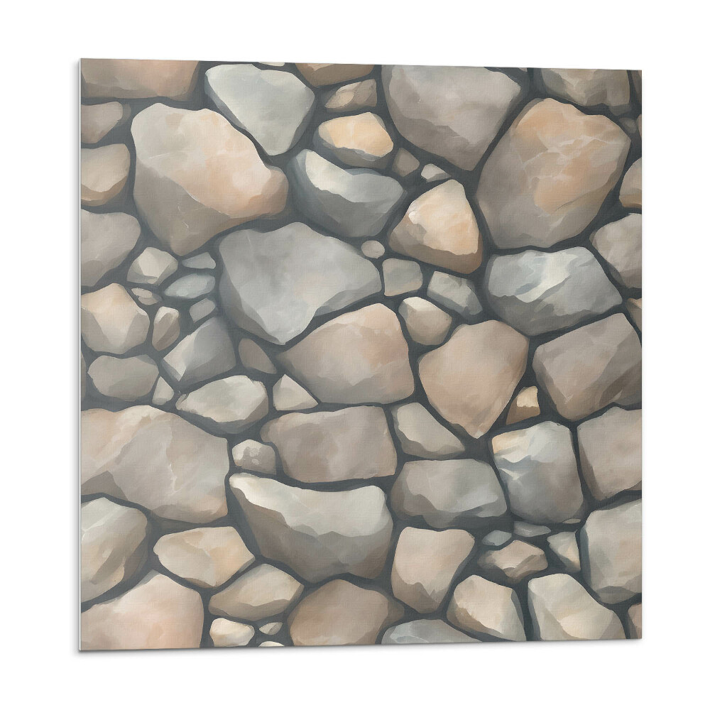 Öntapadó falburkolat Kő textúra motívum