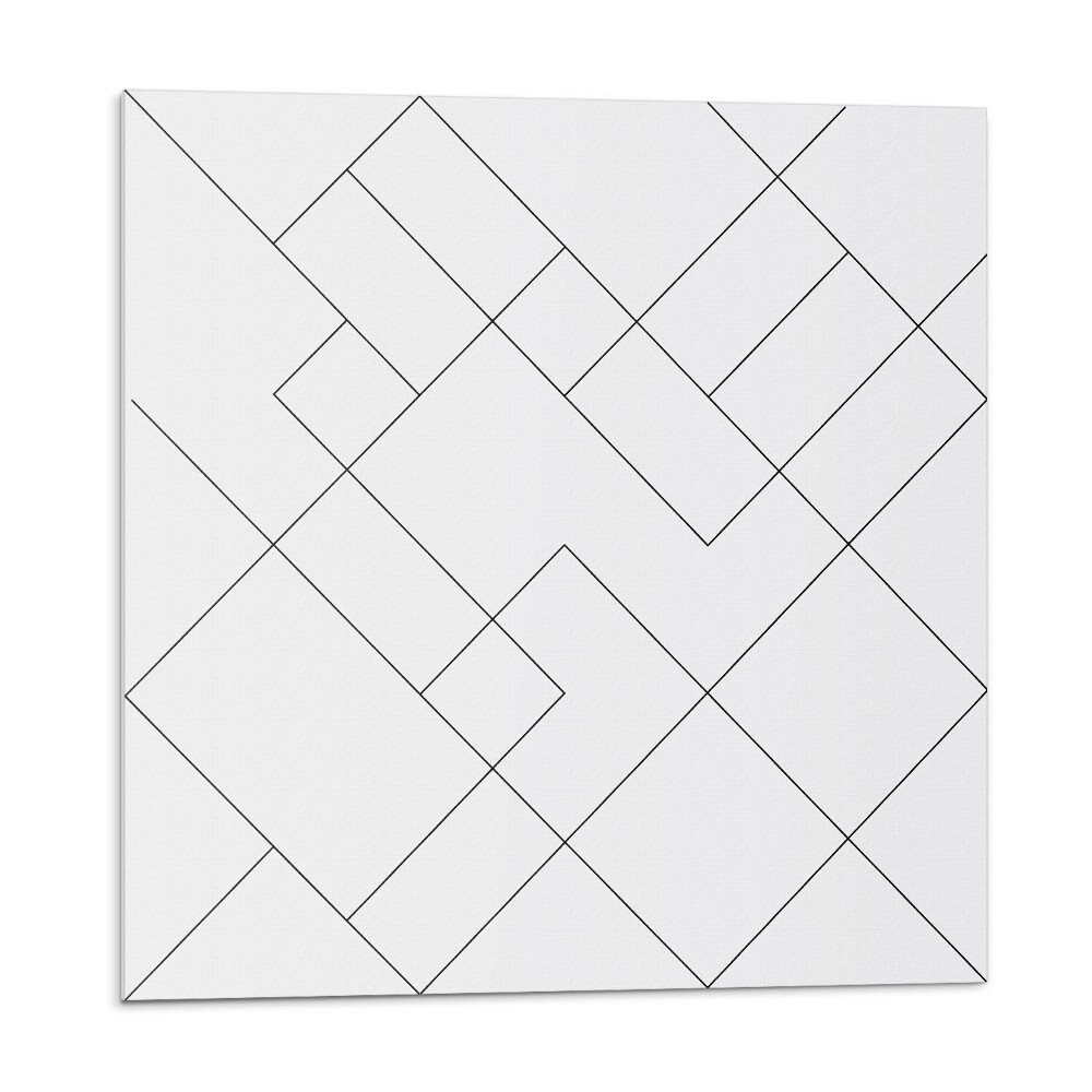 Dekorpanel falra Absztrakt vonal motívum