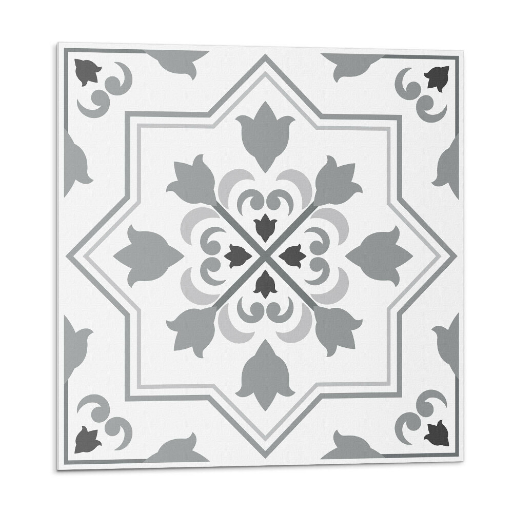 Falpanel Harmonikus árnyalatú virágminta