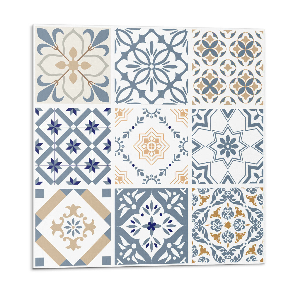 Dekorpanel falra Mozaikrácsok egyedi stílusban