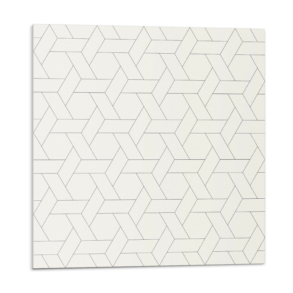 Pvc falburkolat Hatszögletű geometrikus motívum