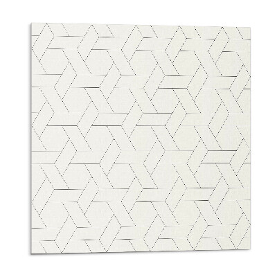 Pvc falburkolat Hatszögletű geometrikus motívum