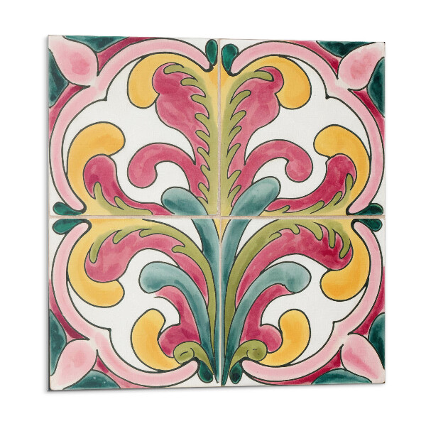 Falpanel Növényi hullámok harmonikus stílusban