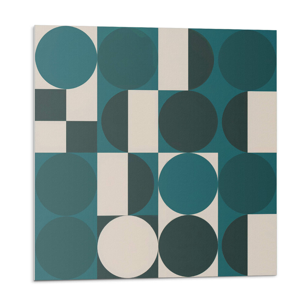 Dekorpanel falra Formák és formák geometrikus stílusban