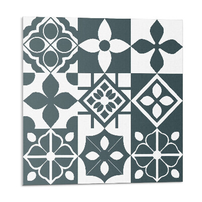 Öntapadó falburkolat Geometriai motívumok a csempékben