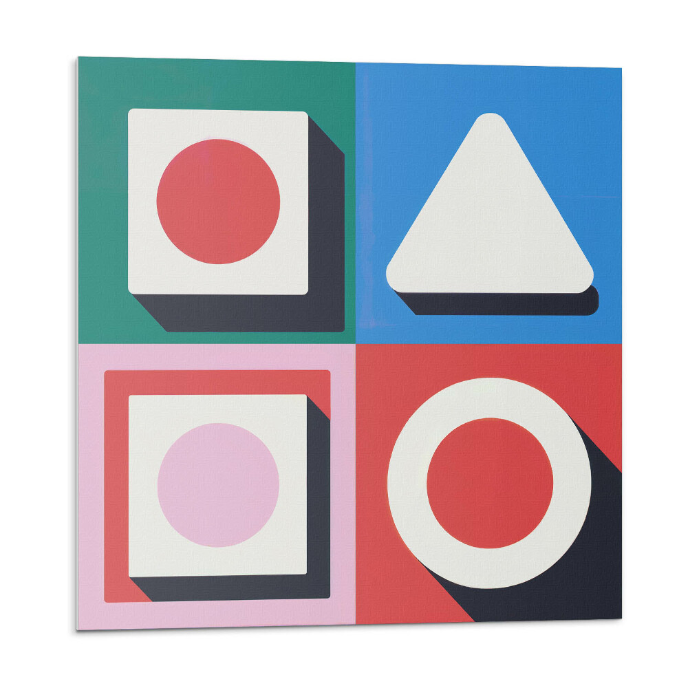 Dekorpanel falra Árnyékolt geometria