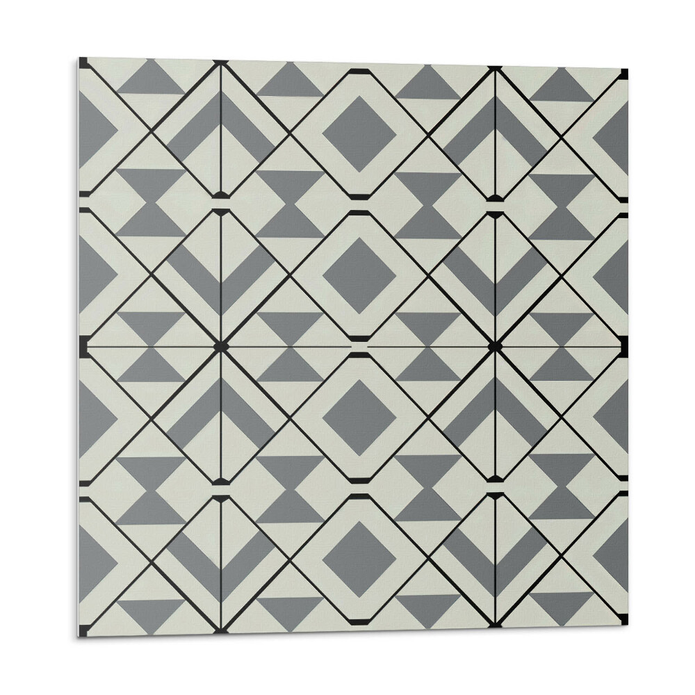 Falpanel Geometrikus stílusú rombusz minta