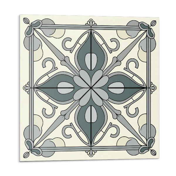 Dekorpanel falra Virágmotívum díszítő részletekkel