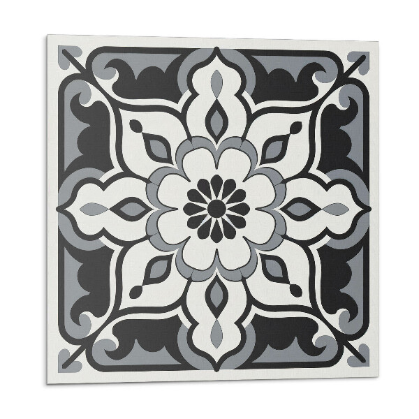 Falpanel Virágdíszes design