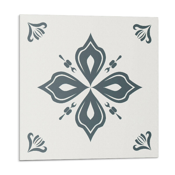 Dekorpanel falra Virágminta a keresztben