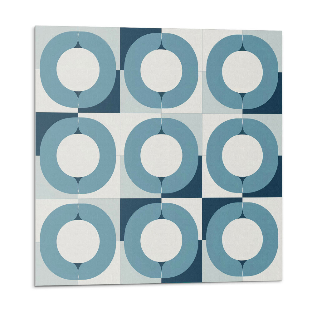 Dekorpanel falra Kerek alakok harmonikus elrendezésben