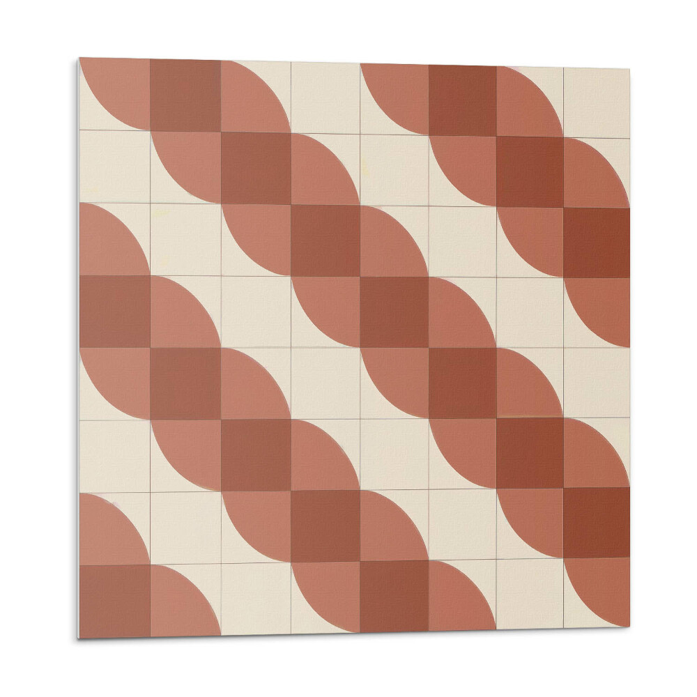 Falpanel Geometrikus hullámos minta