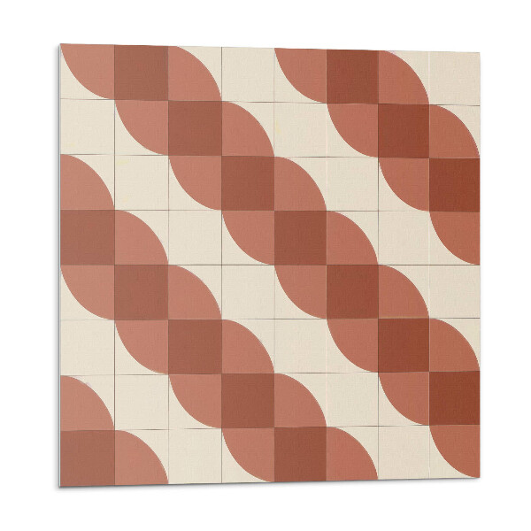 Falpanel Geometrikus hullámos minta