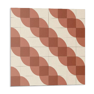 Falpanel Geometrikus hullámos minta