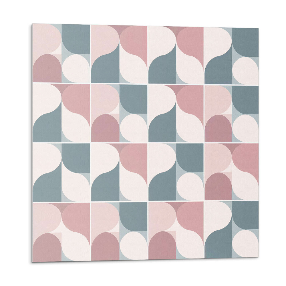 Öntapadó falburkolat Geometrikus minta absztrakt stílusban