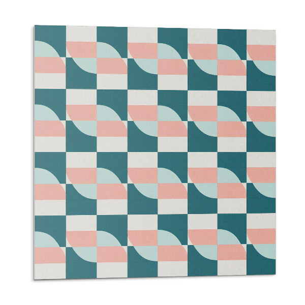 Dekorpanel falra Kockás geometrikus motívum