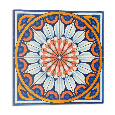 Falpanel Virágmotívum finom részletekkel