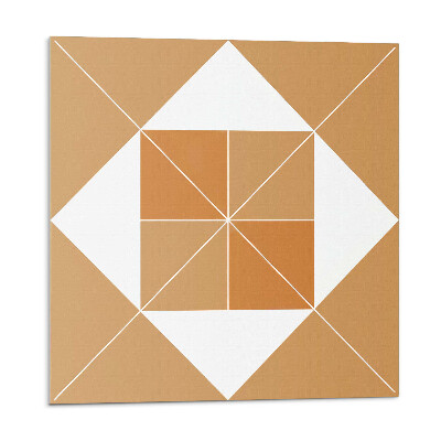 Öntapadó falburkolat Absztrakt geometria színekben