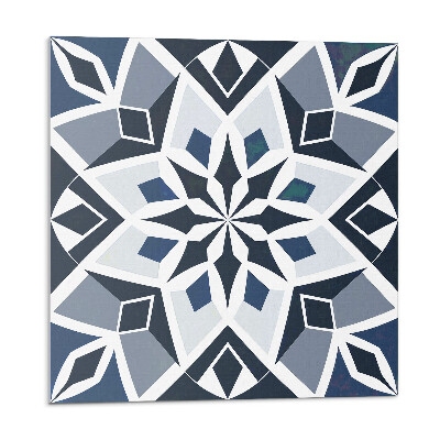 Pvc falburkolat Virággeometria modern stílusban