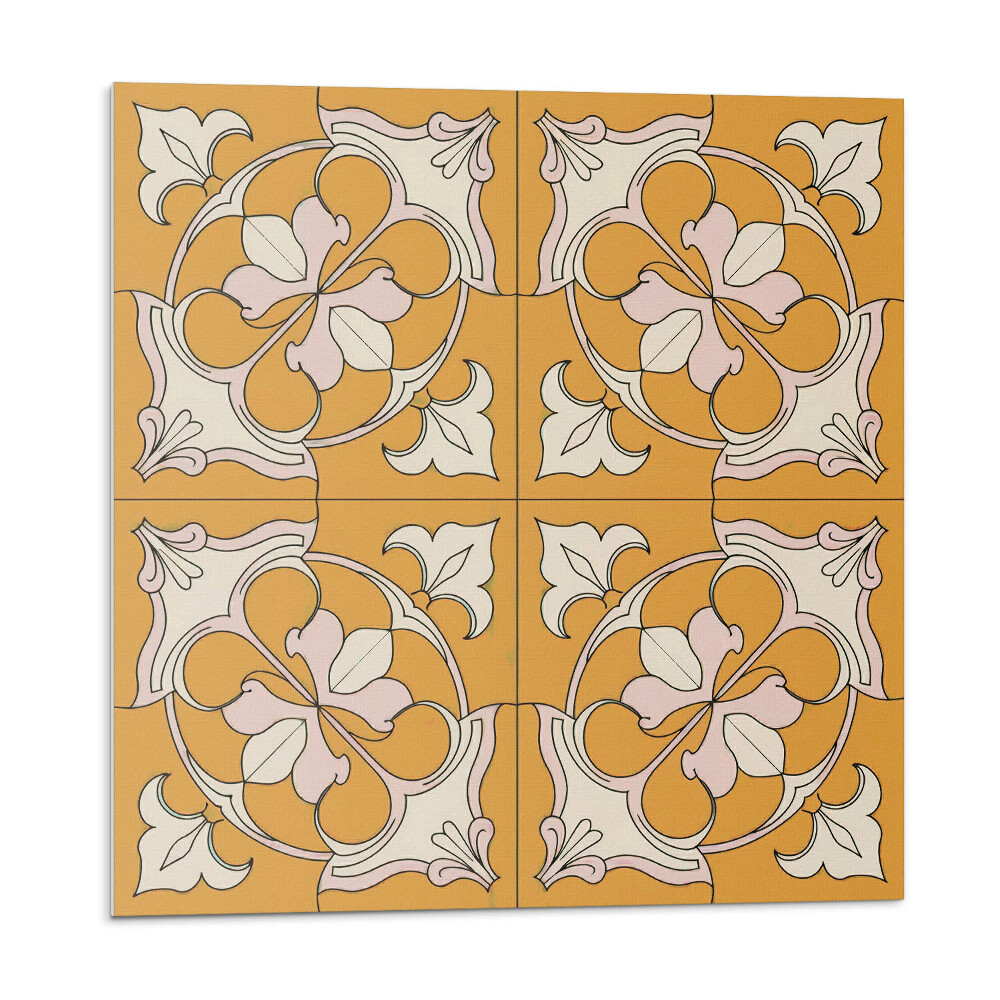 Dekorpanel falra Virágos mozaik színekben