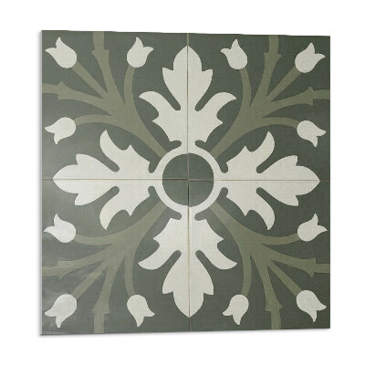 Öntapadó falburkolat Növényi motívum a csempéken