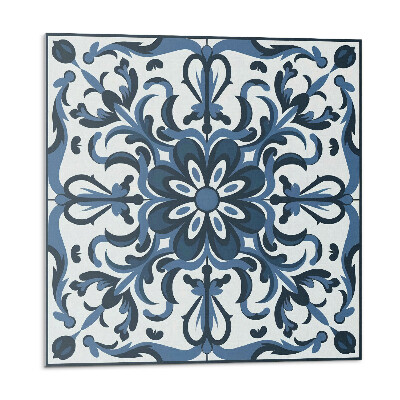 Pvc falburkolat Virágmotívumok dekoratív részletekkel