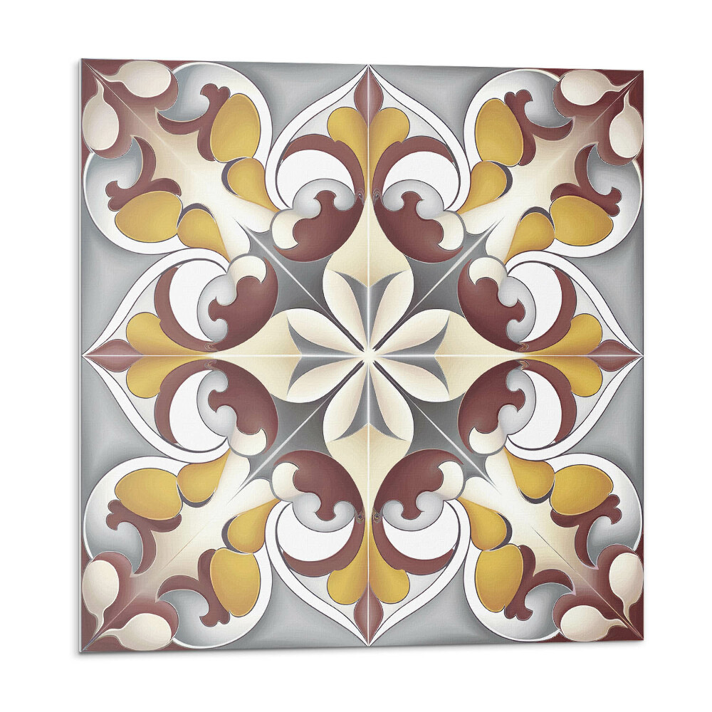 Pvc falburkolat Virágos mozaik művészi stílusban