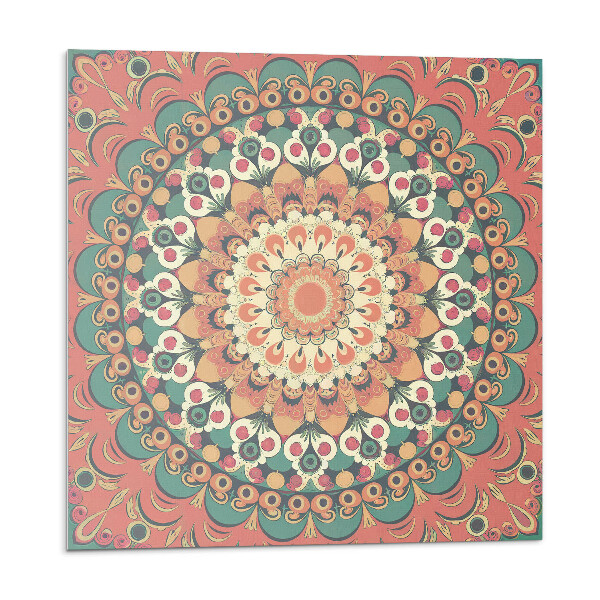 Falpanel Mandala finom részletekkel