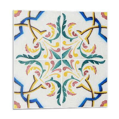 Öntapadó falburkolat Növényi díszek elegáns stílusban